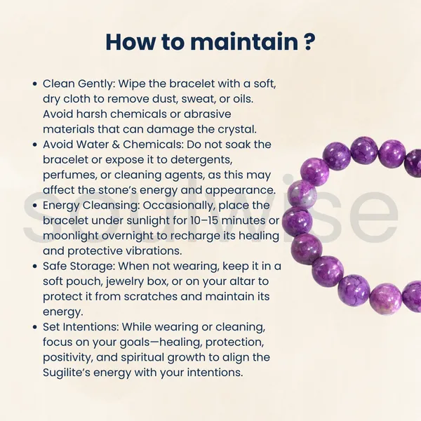 Sugilite_Round_Bead_10Mm_Healing_Balance_Meditation_Bracelet