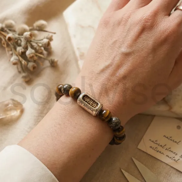 Pyrite_Tiger_S_Eye_Beaded_Bracelet_With_Vajra_Charm_Natural_Protection_Prosperity_Crystal_8Mm_Bracelet_Handmade_Stretch_Bracelet_For_Men_Women