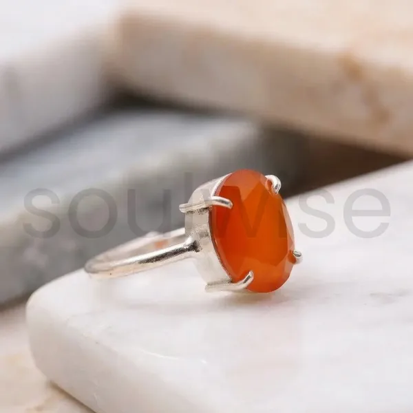Natural_Carnelian_Gemstone_Ring_In_German_Silver_For_Confidence_Creativity_And_Positive_Energy_Adjustable