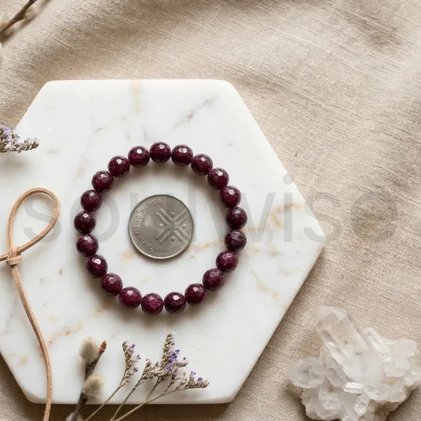 Natural_Ruby_Diamond_Cut_A_Quality_10Mm_Bracelet_For_Passion_Strength_And_Vitality