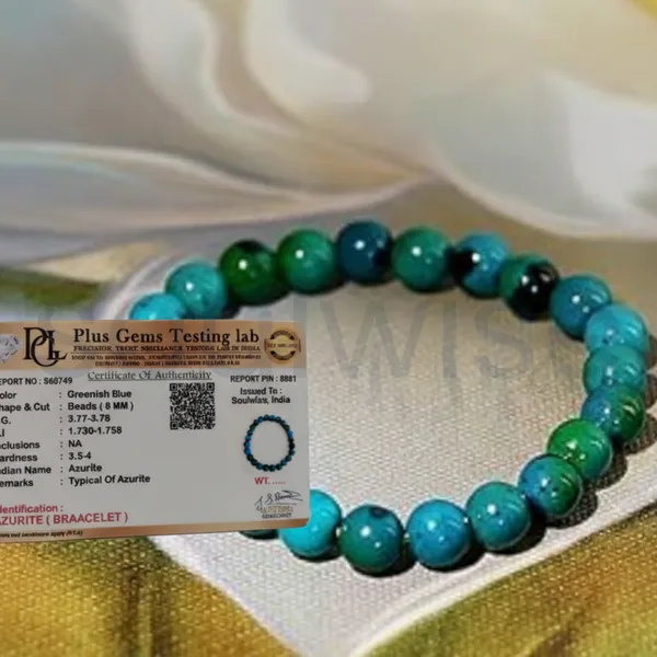 Natural_Azurite_8Mm_Beaded_Bracelet_Stretch_Gemstone_Jewelry_For_Women_And_Men
