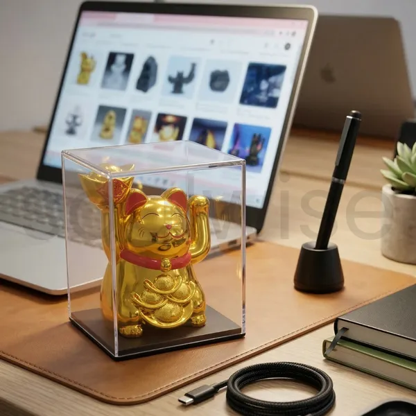 Golden_Feng_Shui_Lucky_Cat_Maneki_Neko