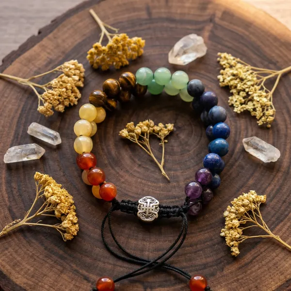 Seven_Chakra_Double_Layer_Bracelet_With_5_Blessing_Charms_For_Encourages_Emotional_Stability_And_Focus