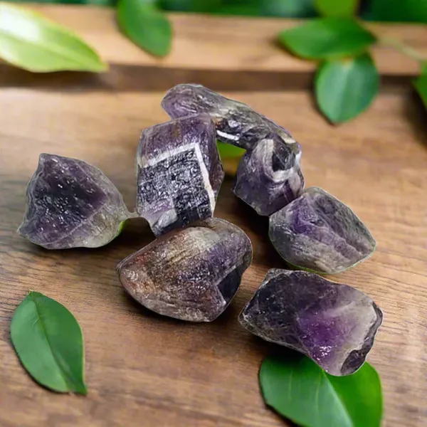 Raw_Chevron_Amethyst_Healing_Crystal_Set_Of_6