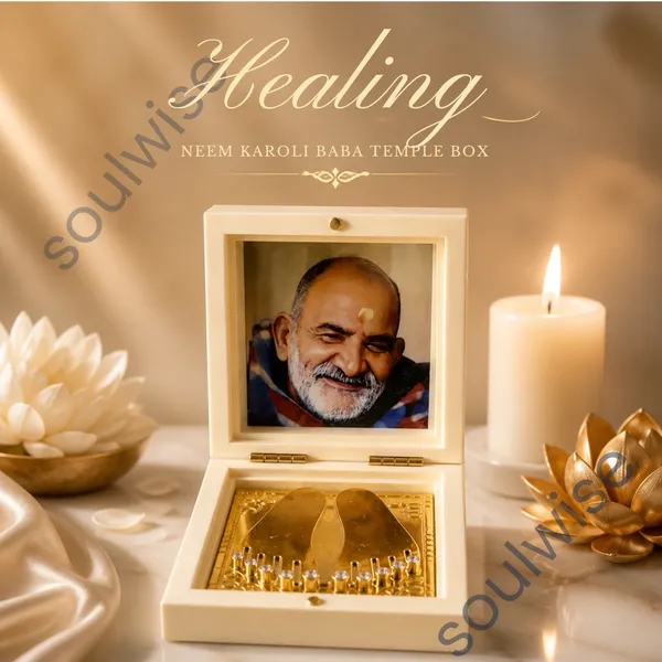 Neem_Karoli_Baba_Golden_Paduka_Temple_Box_With_Photo_Frame_Divine_Blessings_Spiritual_Decor_For_Home_Office_Pooja_Room_3X3_Inch
