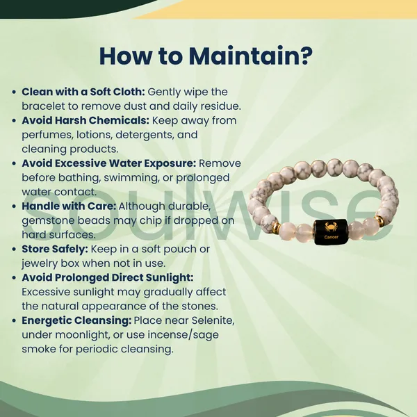 Cancer_Karka_Rashi_Zodiac_Bracelet_Natural_Howlite_Clear_Quartz_Crystal_Bracelet_For_Calmness_Clarity_Emotional_Balance