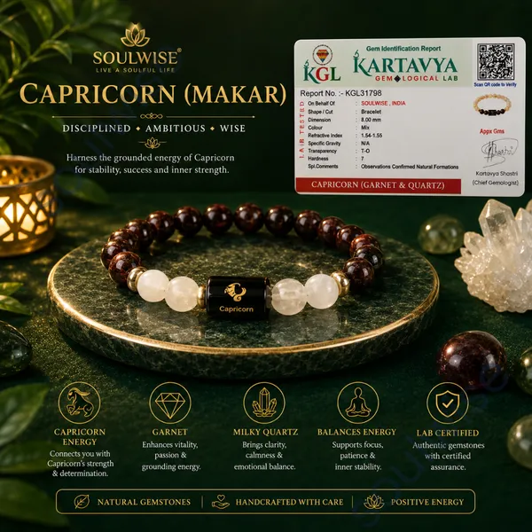 Capricorn_Makar_Rashi_Zodiac_Bracelet_Natural_Garnet_Clear_Quartz_Crystal_Bracelet_For_Success_Confidence_Clarity