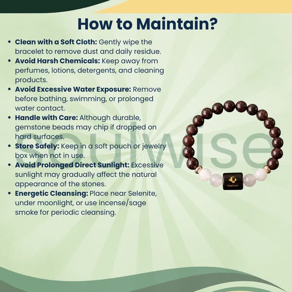 Capricorn_Makar_Rashi_Zodiac_Bracelet_Natural_Garnet_Clear_Quartz_Crystal_Bracelet_For_Success_Confidence_Clarity