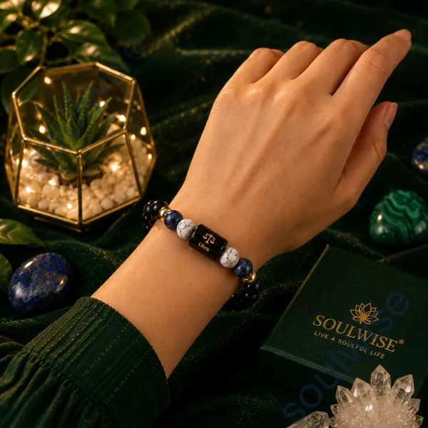 Libra_Tula_Rashi_Zodiac_Bracelet_Natural_Howlite_Lapis_Lazuli_Crystal_Bracelet_For_Balance_Harmony_Wisdom