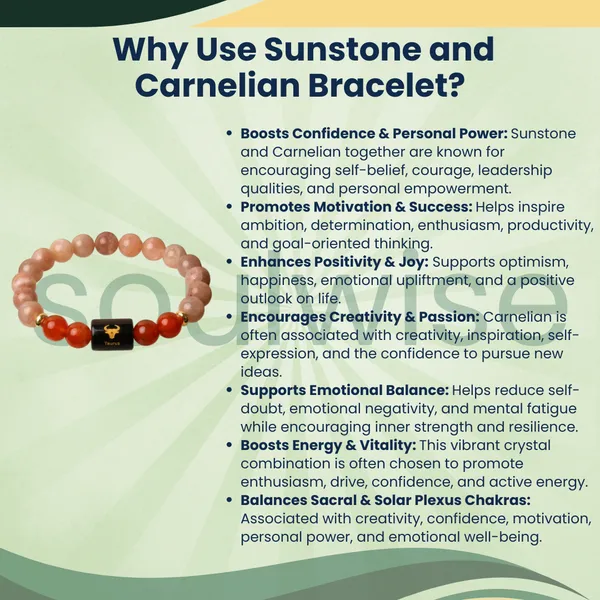 Taurus_Vrishabh_Rashi_Zodiac_Bracelet_Natural_Sunstone_Carnelian_Crystal_Bracelet_For_Confidence_Vitality_Success