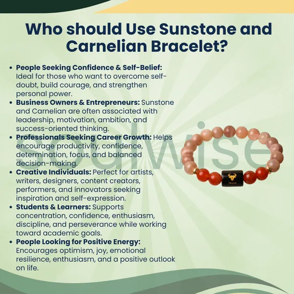 Taurus_Vrishabh_Rashi_Zodiac_Bracelet_Natural_Sunstone_Carnelian_Crystal_Bracelet_For_Confidence_Vitality_Success