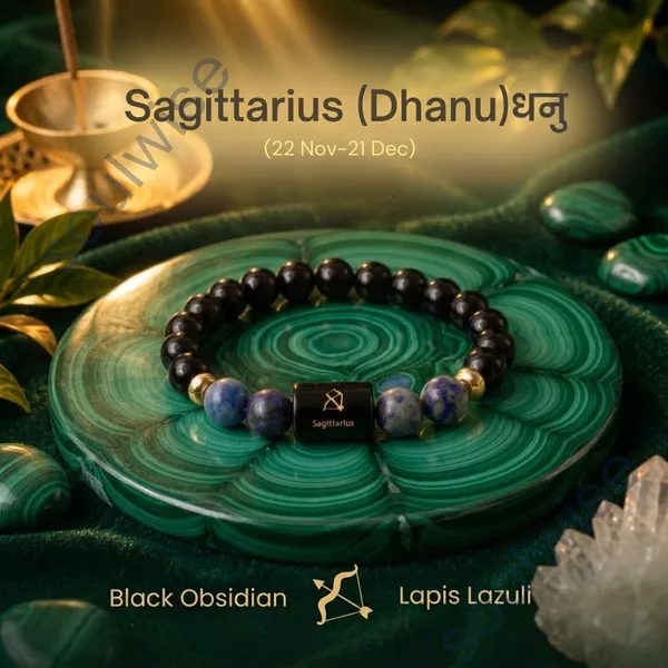 Sagittarius_Dhanu_Rashi_Zodiac_Bracelet_Natural_Black_Obsidian_Lapis_Lazuli_Crystal_Bracelet_For_Wisdom_Protection_Confidence