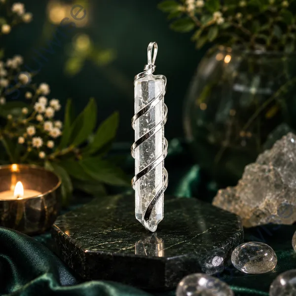 Clear_Quartz_Spiral_Pencil_Pendant_Natural_Sphatik_Crystal_Healing_Necklace_For_Reiki_Vastu_Chakra_Balancing_Positive_Energy