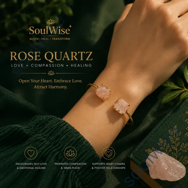 Double_Cuff_Raw_Rose_Quartz_Bangle_Natural_Healing_Crystal_Bracelet_For_Love_Emotional_Healing_Self_Love_Heart_Chakra_Balance