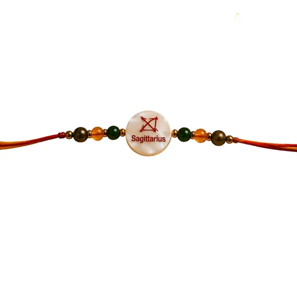Sagittarius_Rakhi_With_Mother_Of_Pearl