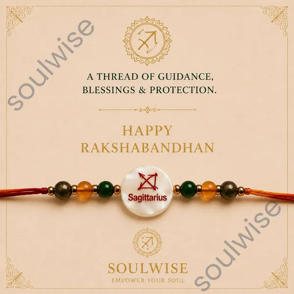 Sagittarius_Rakhi_With_Mother_Of_Pearl