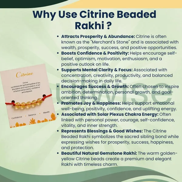 Citrine_Beads_Rakhi
