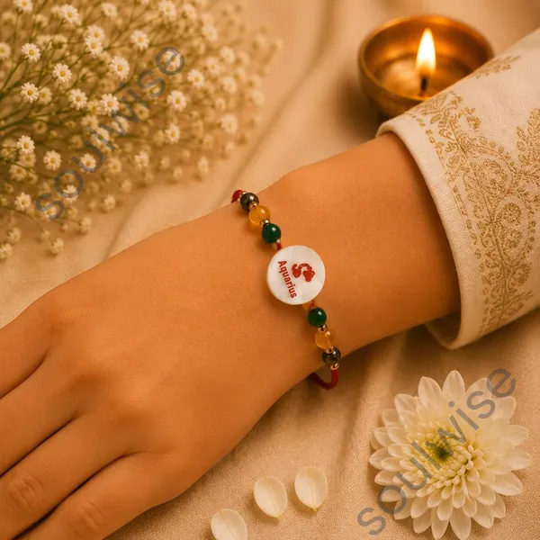 Aquarius_Rakhi_With_Mother_Of_Pearl