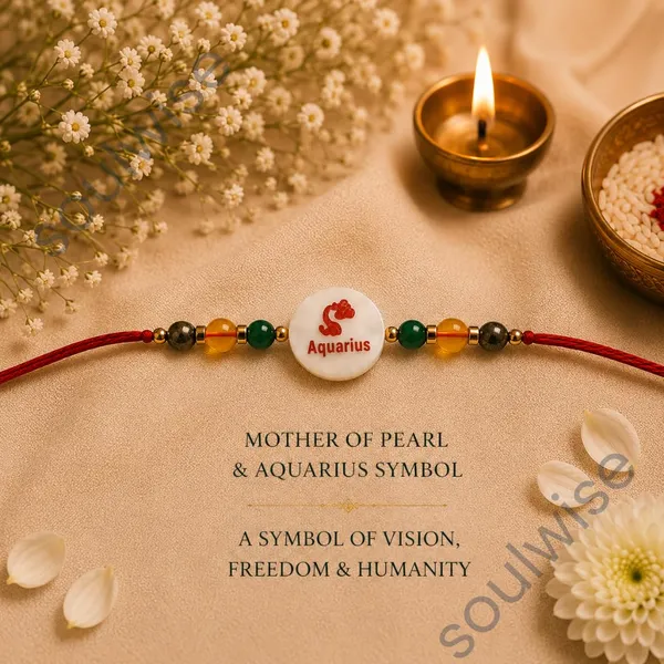Aquarius_Rakhi_With_Mother_Of_Pearl