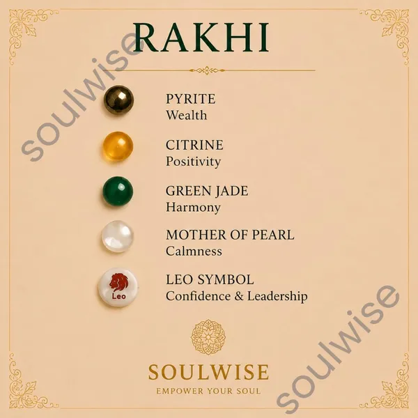 Leo_Rakhi_With_Mother_Of_Pearl