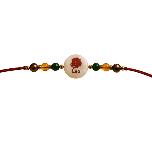 Leo_Rakhi_With_Mother_Of_Pearl