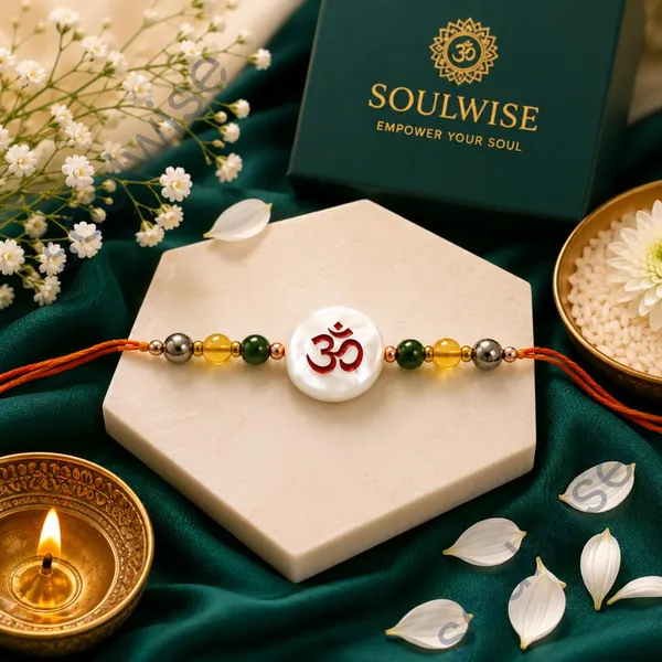 Om_Rakhi_With_Mother_Of_Pearl