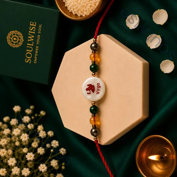 Virgo_Zodiac_Rakhi_With_Mother_Of_Pearl