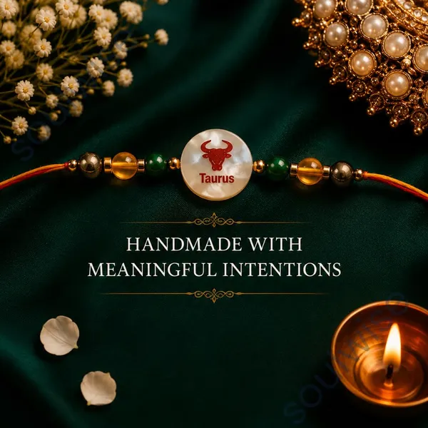 Taurus_Rakhi_With_Mother_Of_Pearl
