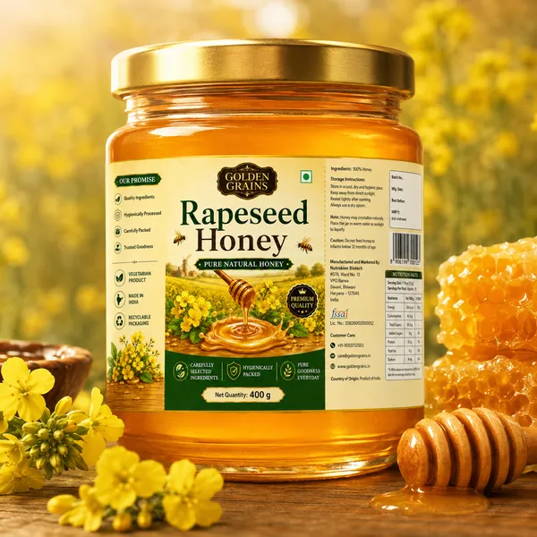 Golden_Grains_Pure_Natural_Rapeseed_Honey_400G