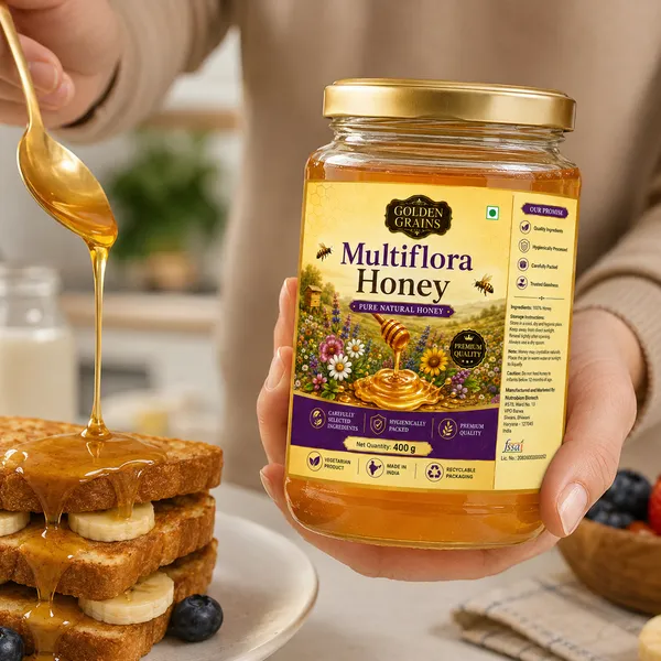 Golden_Grains_Multiflora_Pure_Natural_Honey_400G