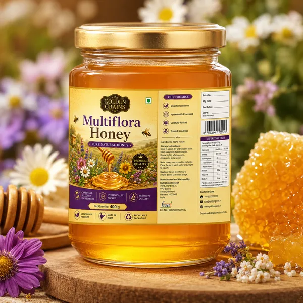 Golden_Grains_Multiflora_Pure_Natural_Honey_400G