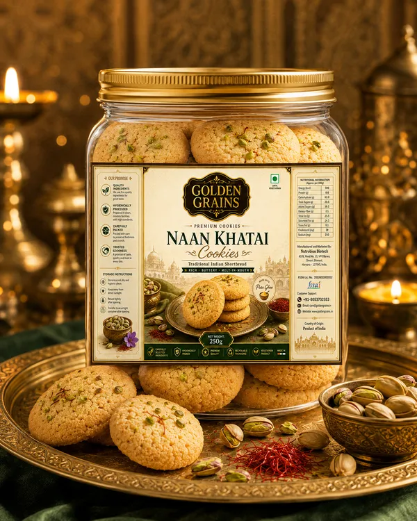 Golden_Grains_Naan_Khatai_Cookies_With_Pistachios_And_Saffron