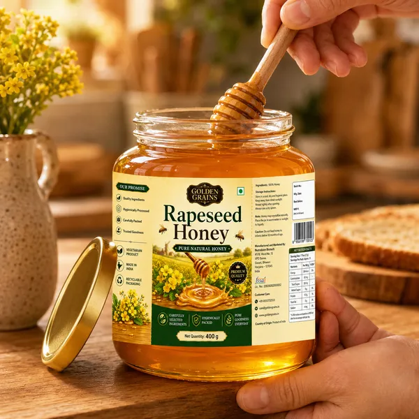 Golden_Grains_Pure_Natural_Rapeseed_Honey_400G