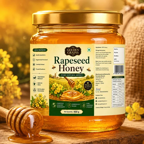 Golden_Grains_Pure_Natural_Rapeseed_Honey_400G