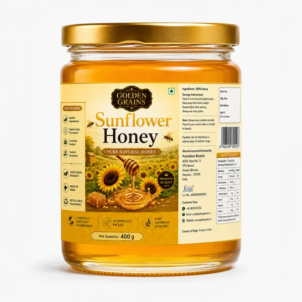 Golden_Grains_Sunflower_Honey_Pure_Natural_Honey_400G