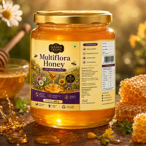 Golden_Grains_Multiflora_Pure_Natural_Honey_400G