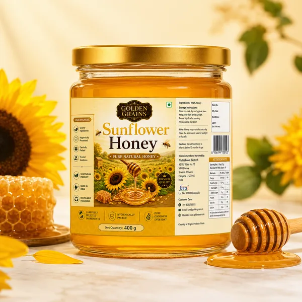 Golden_Grains_Sunflower_Honey_Pure_Natural_Honey_400G