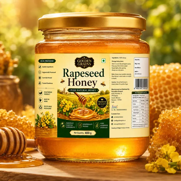Golden_Grains_Pure_Natural_Rapeseed_Honey_400G