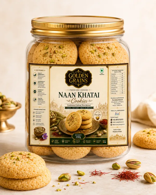 Golden_Grains_Naan_Khatai_Cookies_With_Pistachios_And_Saffron