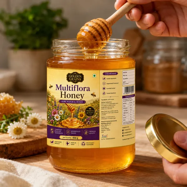 Golden_Grains_Multiflora_Pure_Natural_Honey_400G