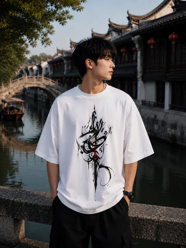 Oversized_Drop_Shoulder_French_Terry_Cotton_T-Shirt