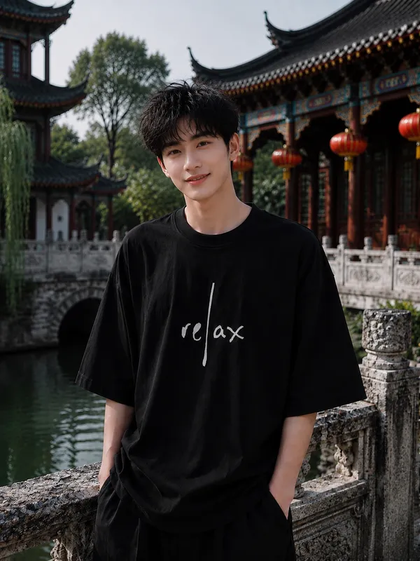 Oversized_Drop_Shoulder_French_Terry_Cotton_T-Shirt