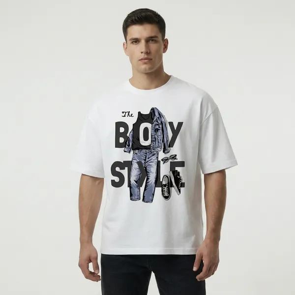 Oversized_Drop_Shoulder_French_Terry_Cotton_T-Shirt