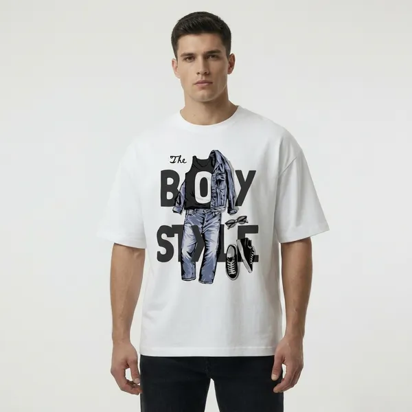 Oversized_Drop_Shoulder_French_Terry_Cotton_T-Shirt