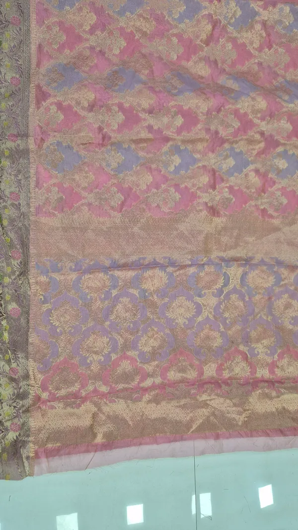 Blush_Pink_Cotton_Weave_Saree_For_Women