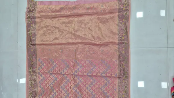 Blush_Pink_Cotton_Weave_Saree_For_Women