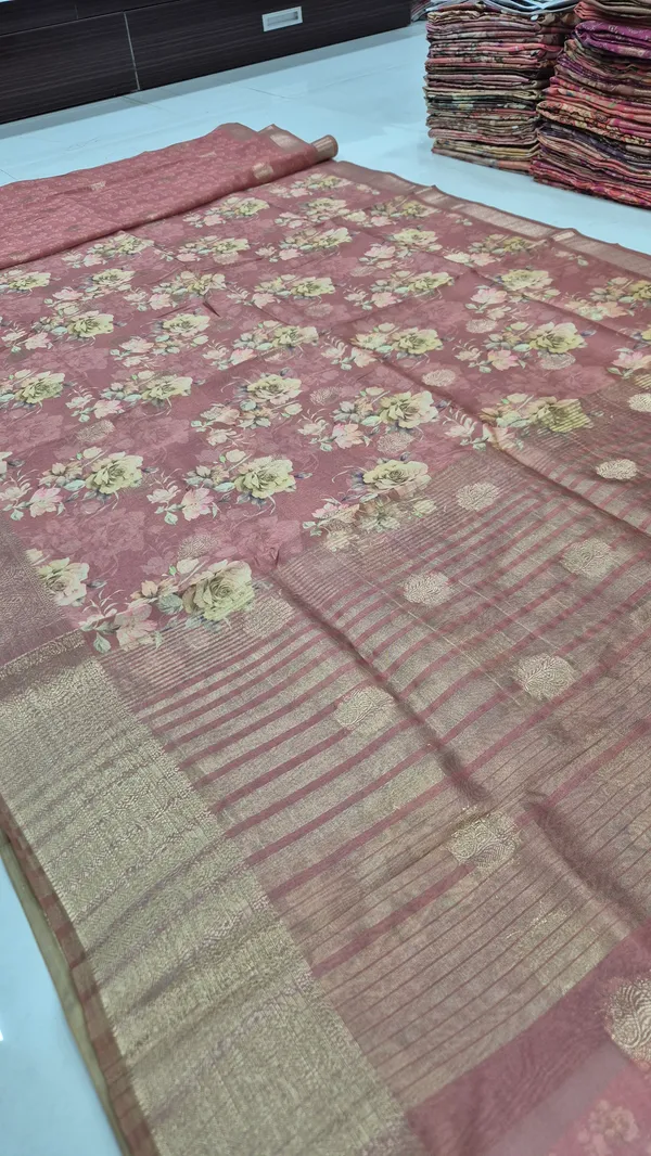 Dusty_Mauve_Cotton_Weave_Saree_For_Women