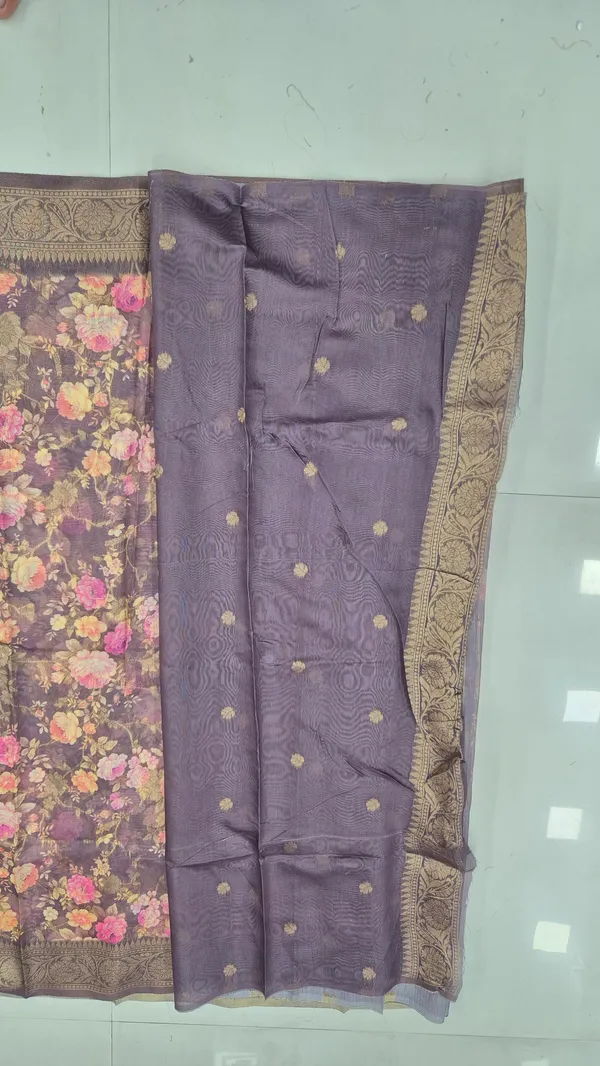 Dusty_Purple_Cotton_Weave_Saree_For_Women