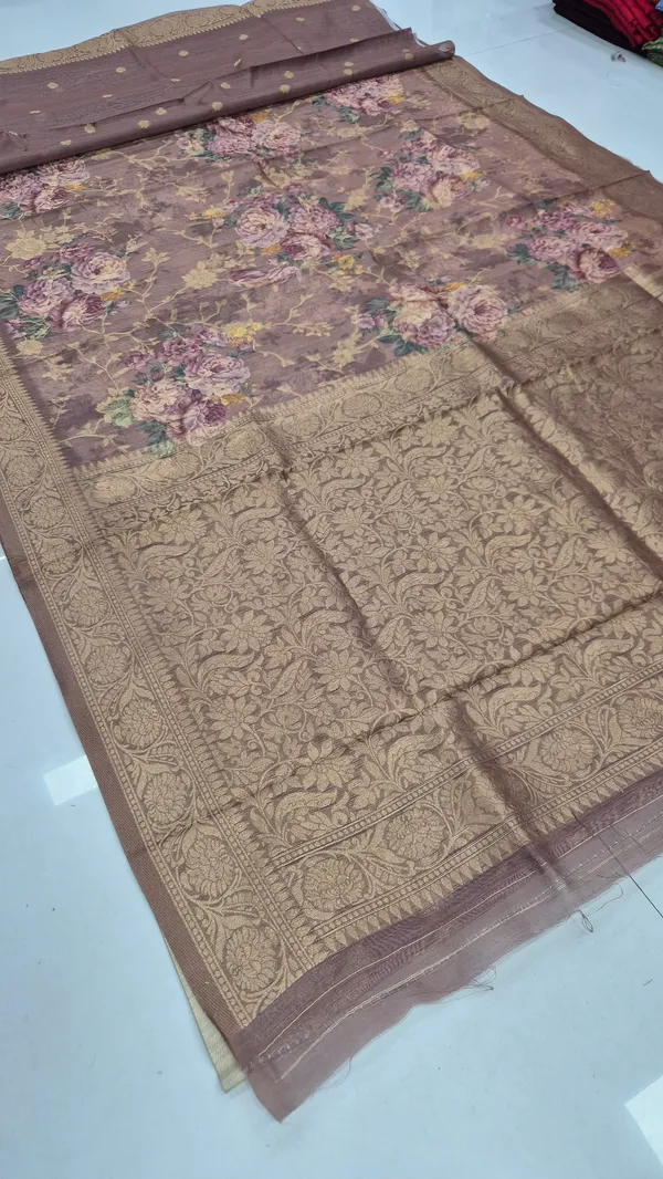 Mauve_Taupe_Cotton_Weave_Saree_For_Women