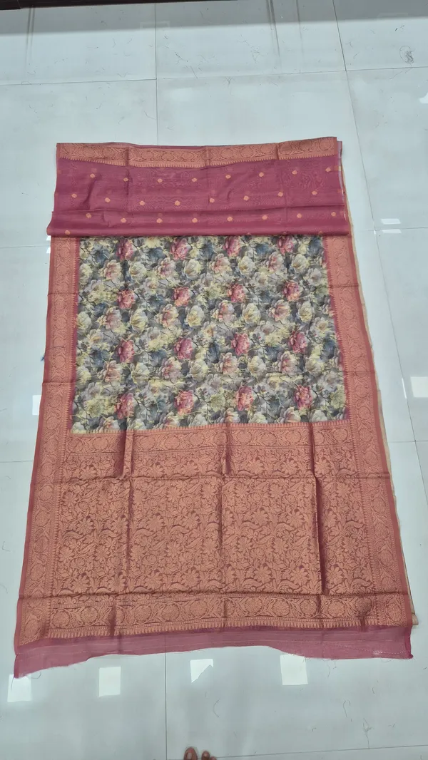 Rose_Taupe_Cotton_Weave_Saree_For_Women
